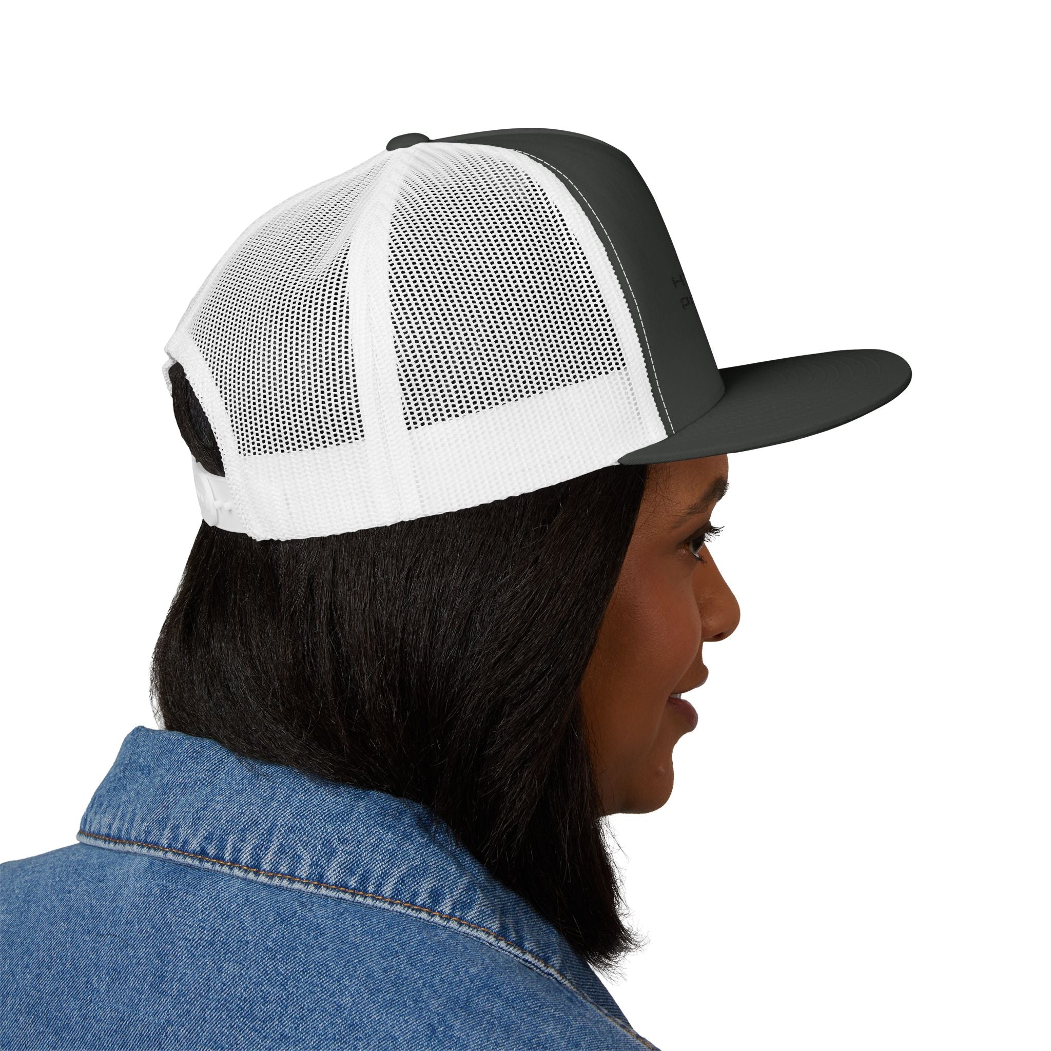 Trucker Cap — 'Metal and Code Are Programming Languages' Embroidered Mesh Hat