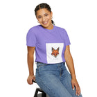 Fox Head Graphic T-Shirt — Minimal Wildlife Tee