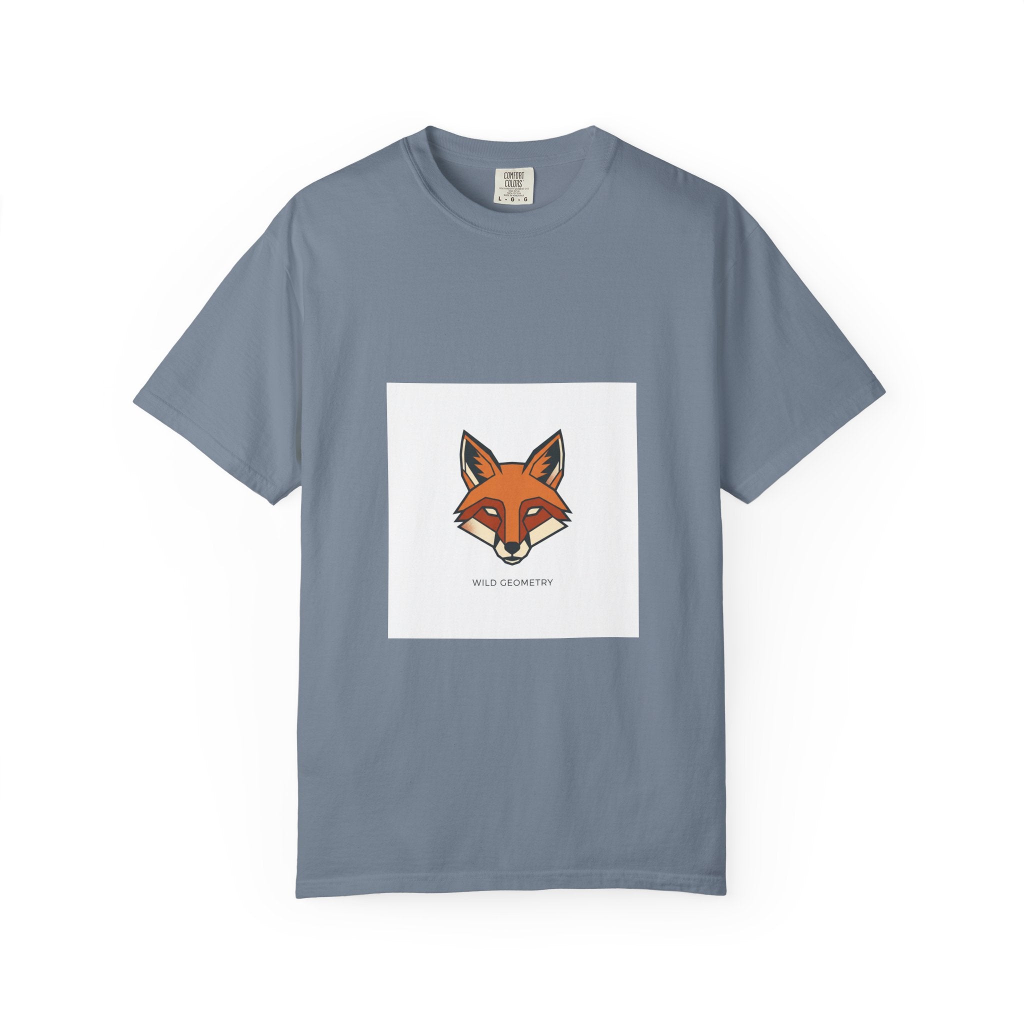 Fox Head Graphic T-Shirt — Minimal Wildlife Tee