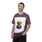 Dog in a Suit T-Shirt — Funny Labrador Portrait Tee
