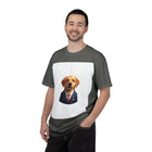 Dog in a Suit T-Shirt — Funny Labrador Portrait Tee