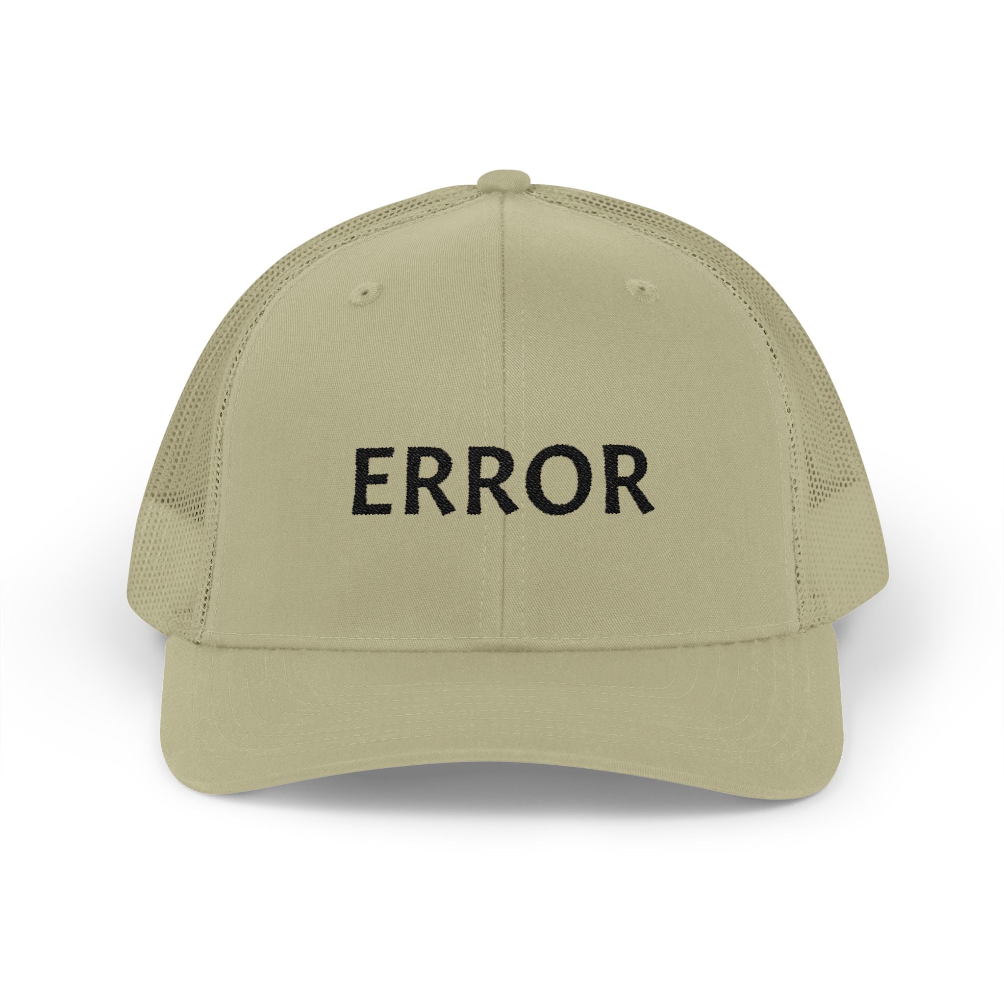 Trucker Cap — 'ERROR' Minimalist Mesh Snapback