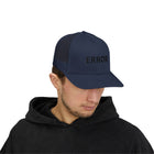 Trucker Cap — 'ERROR' Minimalist Mesh Snapback