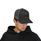 Trucker Cap — 'ERROR' Minimalist Mesh Snapback