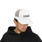 Trucker Cap — 'ERROR' Minimalist Mesh Snapback
