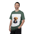 Dog in a Suit T-Shirt — Funny Labrador Portrait Tee