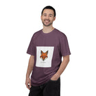 Fox Head Graphic T-Shirt — Minimal Wildlife Tee