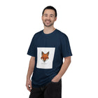 Fox Head Graphic T-Shirt — Minimal Wildlife Tee