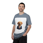 Dog in a Suit T-Shirt — Funny Labrador Portrait Tee