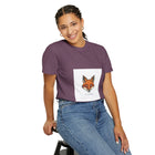 Fox Head Graphic T-Shirt — Minimal Wildlife Tee