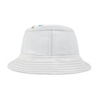 Bucket Hat — Classic White All-Over Print Sun Hat