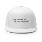 Trucker Cap — 'Metal and Code Are Programming Languages' Embroidered Mesh Hat