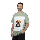 Dog in a Suit T-Shirt — Funny Labrador Portrait Tee