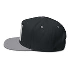 Embroidered Labrador in Blazer Flat Bill Cap — Cute Dog Snapback Hat