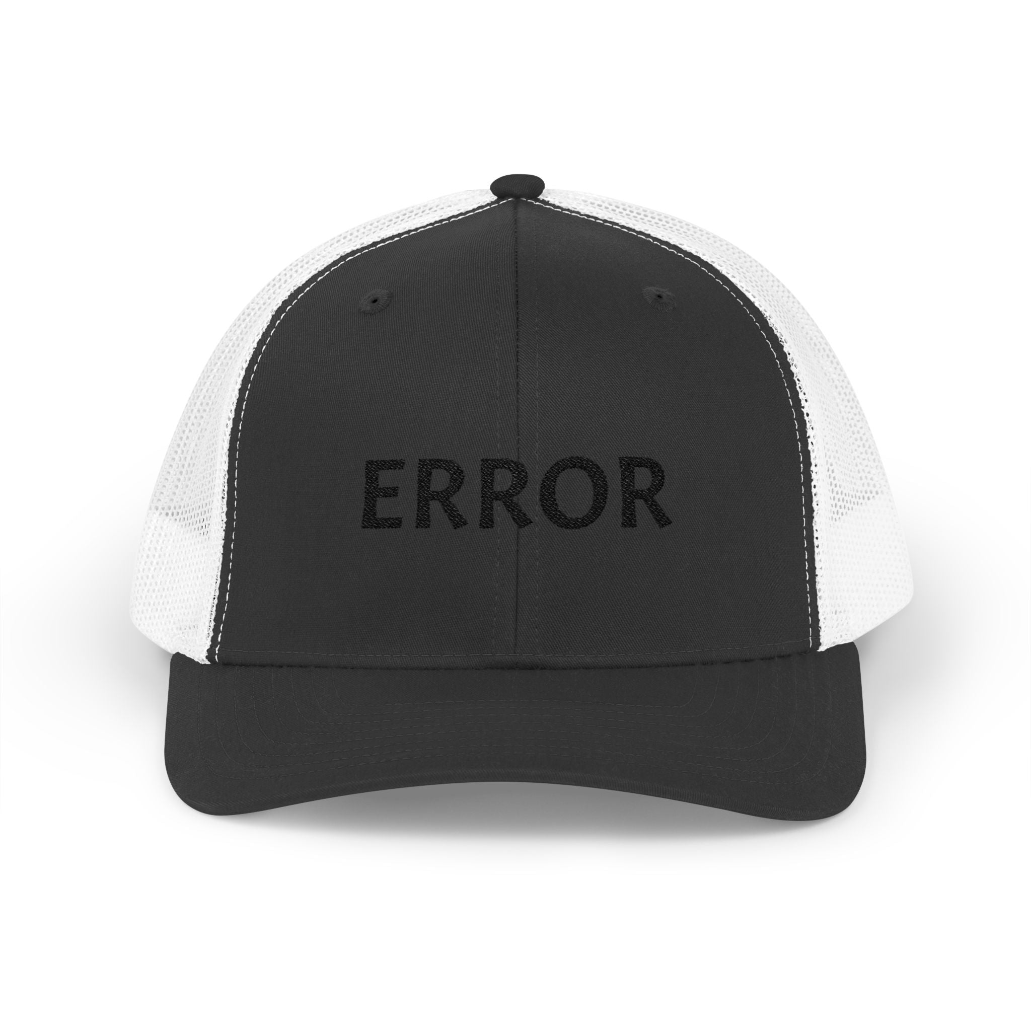 Trucker Cap — 'ERROR' Minimalist Mesh Snapback