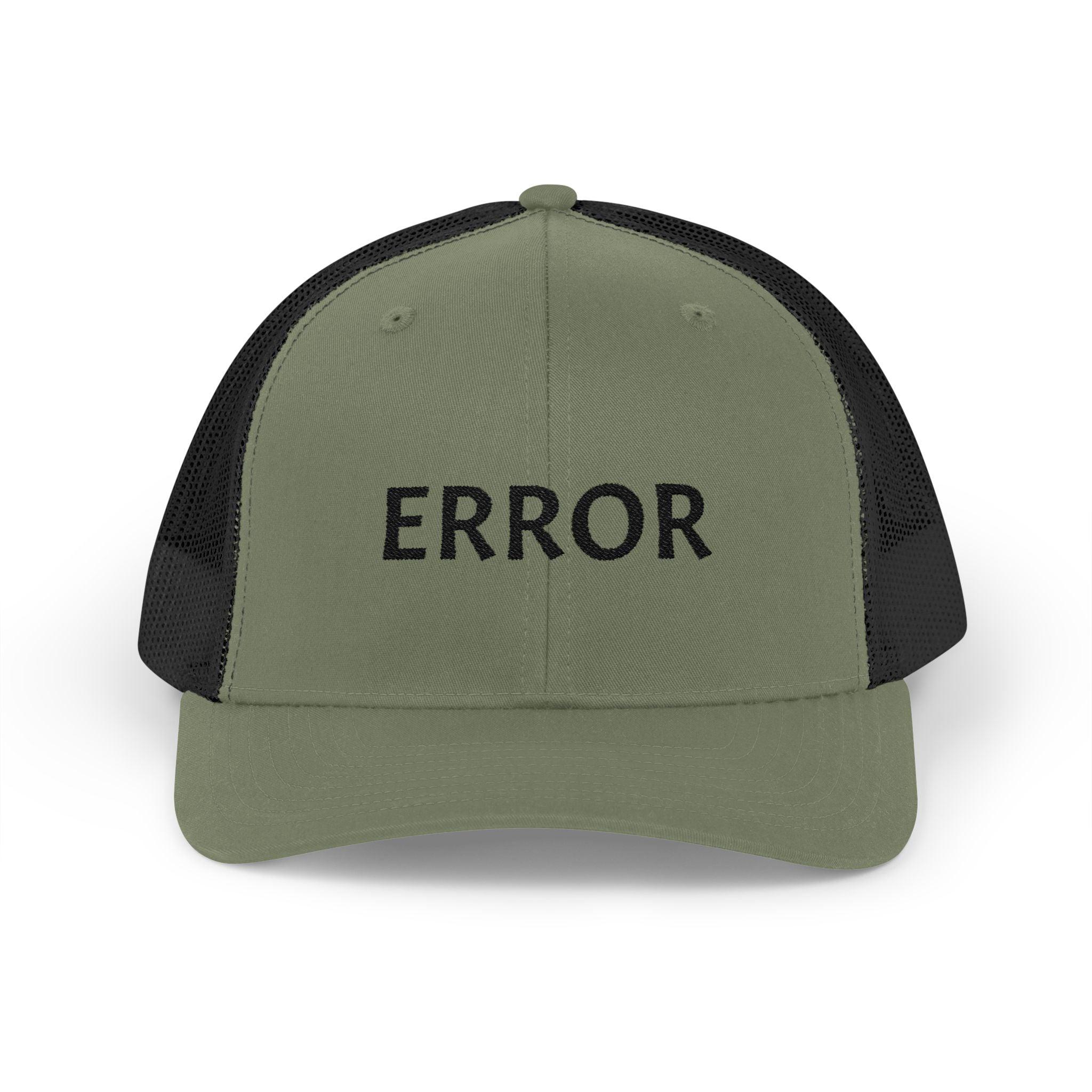 Trucker Cap — 'ERROR' Minimalist Mesh Snapback