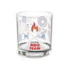 BBQ Team 10oz Rocks Glass — Grilling Party Whiskey Tumbler