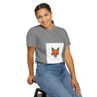 Fox Head Graphic T-Shirt — Minimal Wildlife Tee