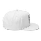 Embroidered Labrador in Blazer Flat Bill Cap — Cute Dog Snapback Hat