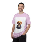 Dog in a Suit T-Shirt — Funny Labrador Portrait Tee