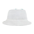 Bucket Hat — Classic White All-Over Print Sun Hat