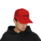 Trucker Cap — 'ERROR' Minimalist Mesh Snapback