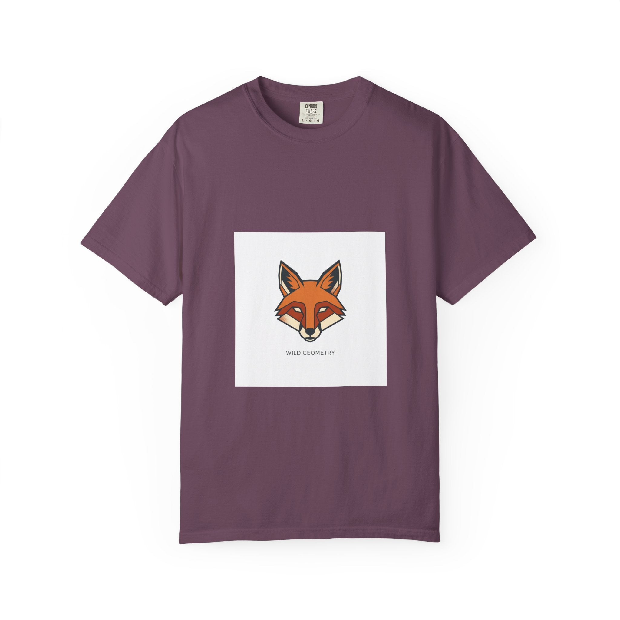 Fox Head Graphic T-Shirt — Minimal Wildlife Tee