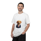 Dog in a Suit T-Shirt — Funny Labrador Portrait Tee