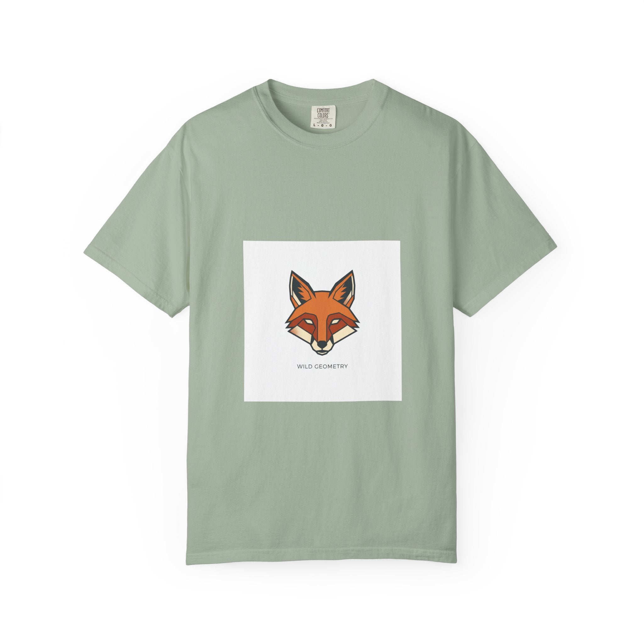 Fox Head Graphic T-Shirt — Minimal Wildlife Tee