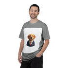 Dog in a Suit T-Shirt — Funny Labrador Portrait Tee