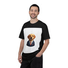 Dog in a Suit T-Shirt — Funny Labrador Portrait Tee