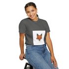 Fox Head Graphic T-Shirt — Minimal Wildlife Tee