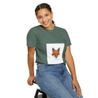 Fox Head Graphic T-Shirt — Minimal Wildlife Tee