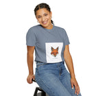 Fox Head Graphic T-Shirt — Minimal Wildlife Tee