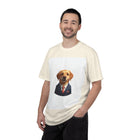Dog in a Suit T-Shirt — Funny Labrador Portrait Tee