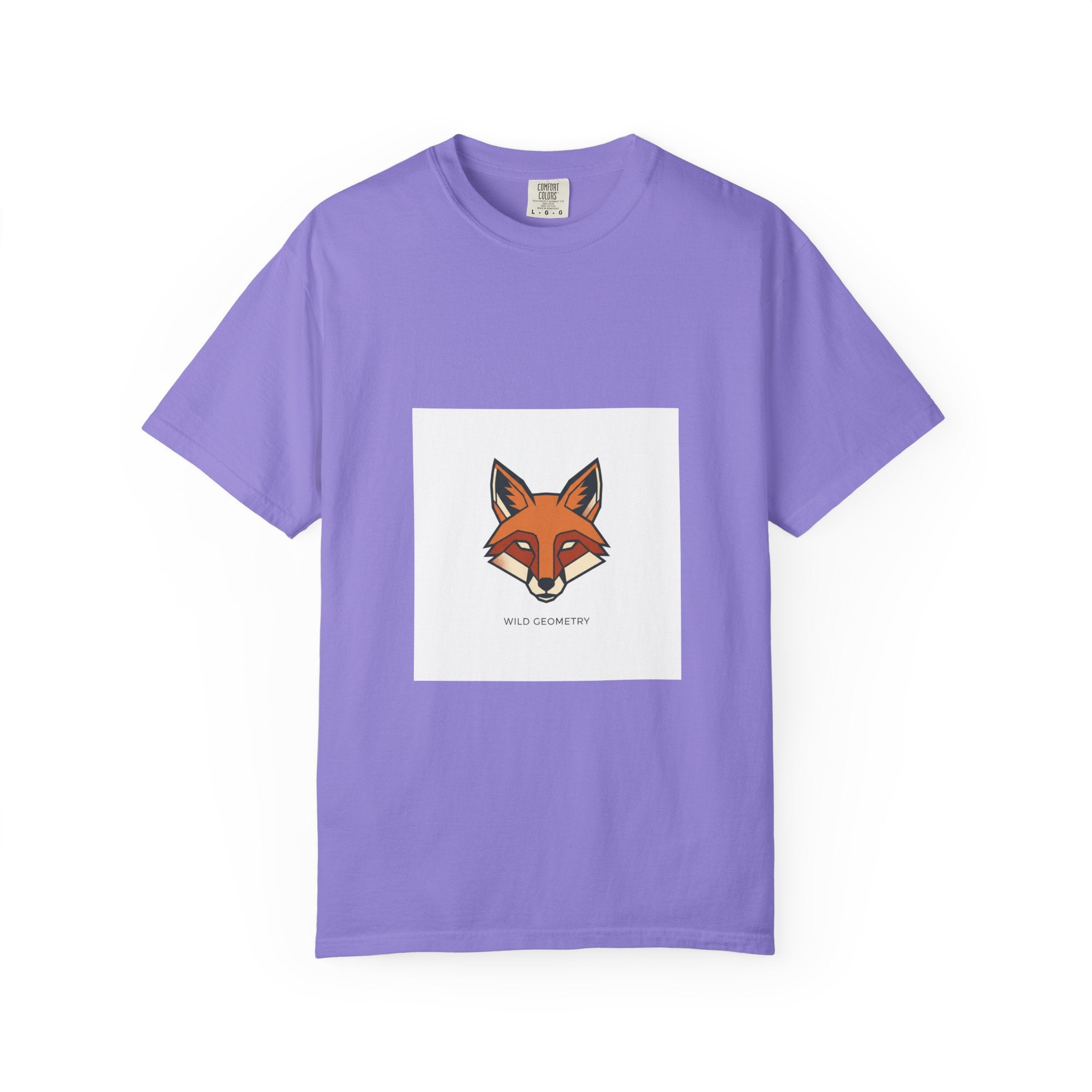 Fox Head Graphic T-Shirt — Minimal Wildlife Tee