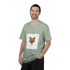 Fox Head Graphic T-Shirt — Minimal Wildlife Tee