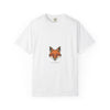 Fox Head Graphic T-Shirt — Minimal Wildlife Tee