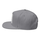 Embroidered Labrador in Blazer Flat Bill Cap — Cute Dog Snapback Hat