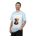 Dog in a Suit T-Shirt — Funny Labrador Portrait Tee