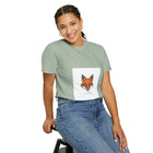 Fox Head Graphic T-Shirt — Minimal Wildlife Tee