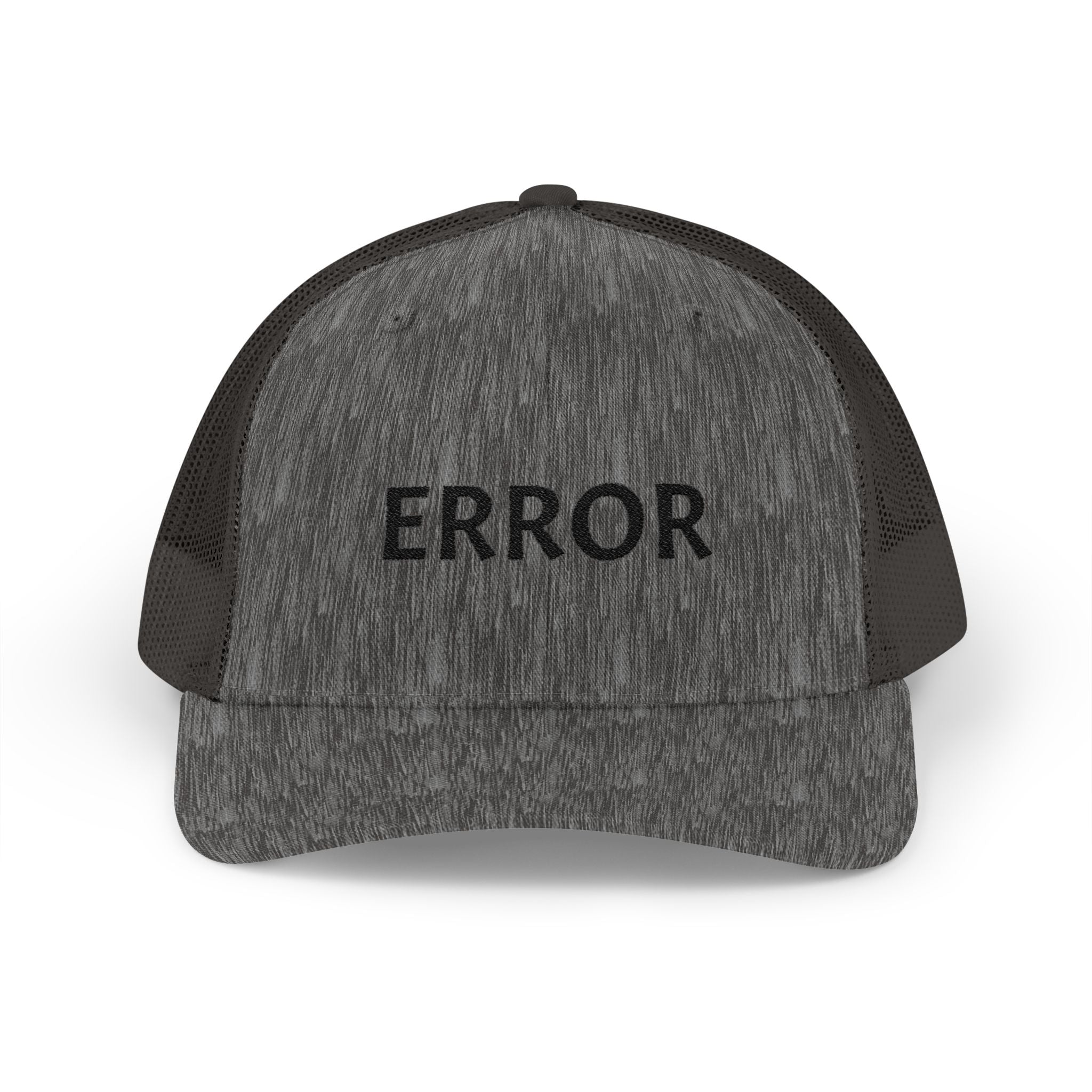 Trucker Cap — 'ERROR' Minimalist Mesh Snapback