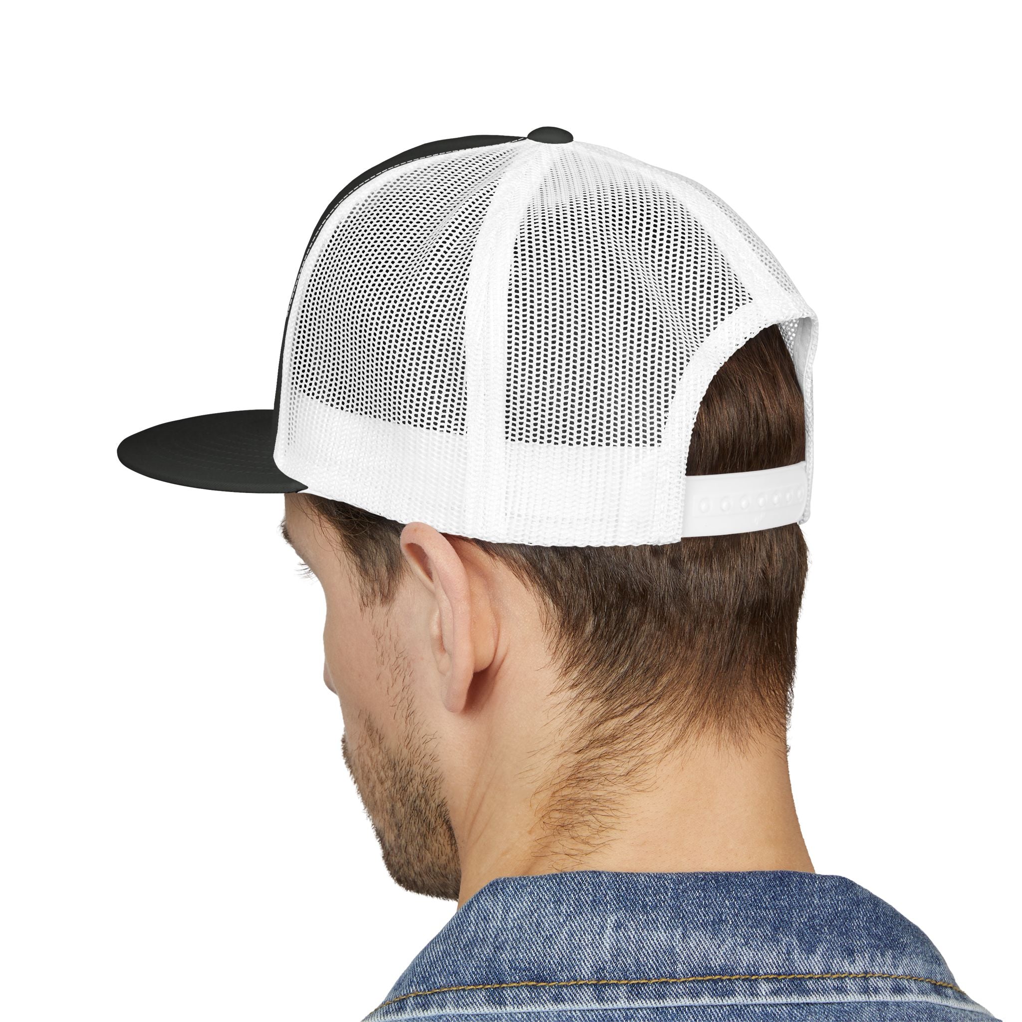 Trucker Cap — 'Metal and Code Are Programming Languages' Embroidered Mesh Hat