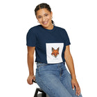 Fox Head Graphic T-Shirt — Minimal Wildlife Tee