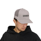 Trucker Cap — 'ERROR' Minimalist Mesh Snapback