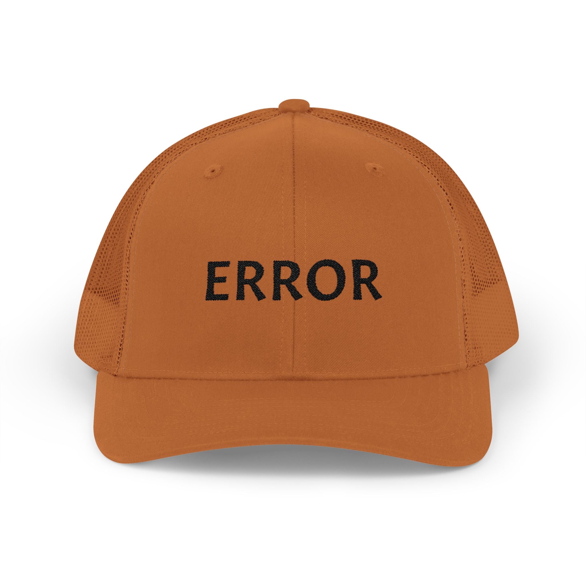 Trucker Cap — 'ERROR' Minimalist Mesh Snapback