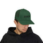Trucker Cap — 'ERROR' Minimalist Mesh Snapback
