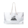 Minimalist Cityscape Weekender Bag – Monochrome Urban Travel Tote