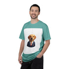 Dog in a Suit T-Shirt — Funny Labrador Portrait Tee