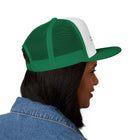 Trucker Cap — 'Metal and Code Are Programming Languages' Embroidered Mesh Hat